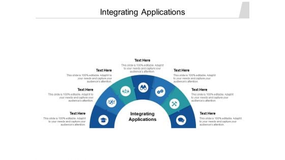 Integrating Applications Ppt PowerPoint Presentation File Icon Cpb