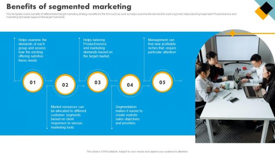 Integrating Effective Target Marketing Tactics Benefits Of Segmented Marketing Diagrams PDF