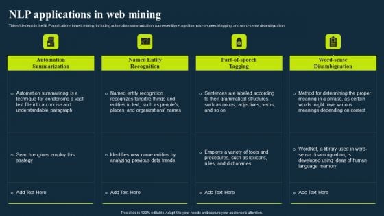 Integrating Nlp To Enhance Processes Nlp Applications In Web Mining Guidelines PDF