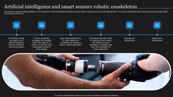 Integrating Robotic Exoskeleton Artificial Intelligence And Smart Sensors Robotic Introduction PDF