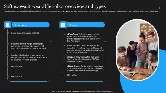 Integrating Robotic Exoskeleton Soft Exo Suit Wearable Robot Overview And Types Microsoft PDF