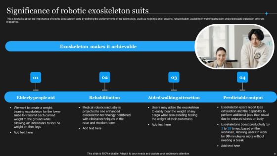 Integrating Robotic Exoskeleton To Reduce Complexity Ppt PowerPoint Presentation Complete Deck With Slides Slide09