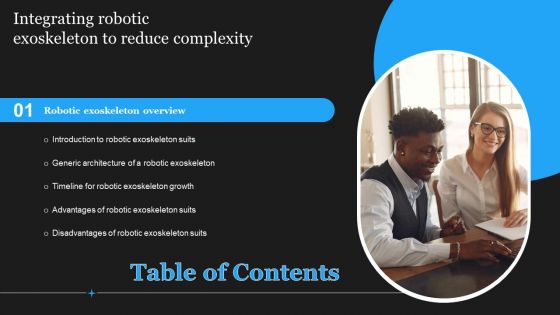 Integrating Robotic Exoskeleton To Reduce Complexity Table Of Contents Introduction PDF Integrating Robotic Exoskeleton To Reduce Complexity Table Of Contents Introduction PDF