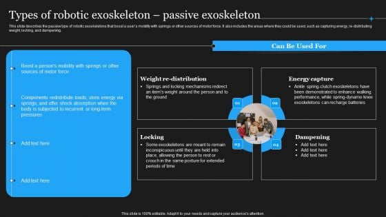 Integrating Robotic Exoskeleton Types Of Robotic Exoskeleton Passive Exoskeleton Formats PDF