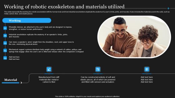 Integrating Robotic Exoskeleton Working Of Robotic Exoskeleton And Materials Guidelines PDF Integrating Robotic Exoskeleton Working Of Robotic Exoskeleton And Materials Guidelines PDF