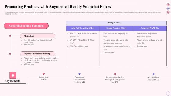 Integrating Social Media Tactics Promoting Products With Augmented Reality Snapchat Pictures PDF