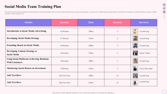 Integrating Social Media Tactics Social Media Team Training Plan Microsoft PDF Integrating Social Media Tactics Social Media Team Training Plan Microsoft PDF