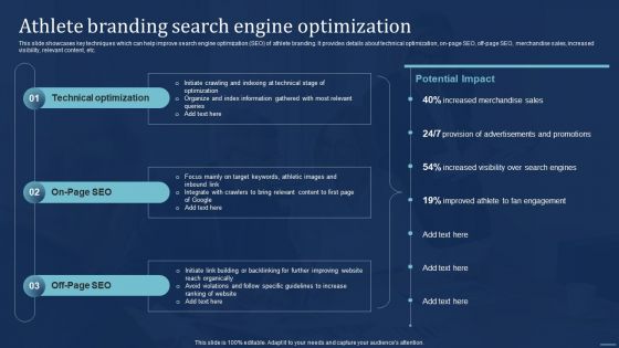 Integrating Sports Marketing Campaign Athlete Branding Search Engine Optimization Sample PDF