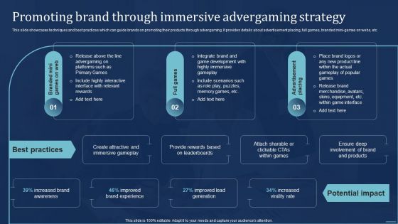 Integrating Sports Marketing Campaign Promoting Brand Through Immersive Advergaming Sample PDF