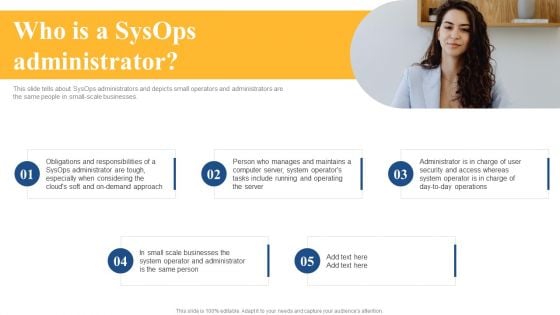 Integrating Sysops To Enhance Process Efficiency Who Is A Sysops Administrator Mockup PDF Integrating Sysops To Enhance Process Efficiency Who Is A Sysops Administrator Mockup PDF