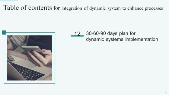Integration Of Dynamic System To Enhance Processes Ppt PowerPoint Presentation Complete Deck With Slides