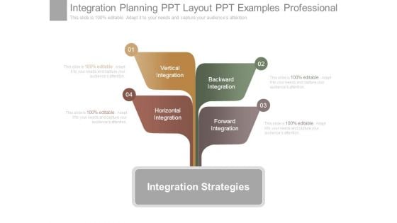 Integration Planning Ppt Layout Ppt Examples Professional