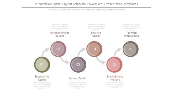 Intellectual Capital Layout Template Powerpoint Presentation Templates