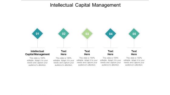 Intellectual Capital Management Ppt PowerPoint Presentation Infographics Infographic Template Cpb