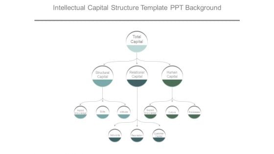 Intellectual Capital Structure Template Ppt Background