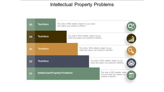 Intellectual Property Problems Ppt PowerPoint Presentation Show Tips Cpb