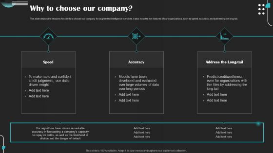 Intelligence Amplification IA IT Why To Choose Our Company Guidelines PDF