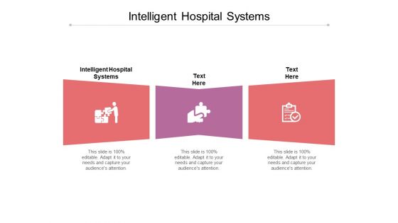 Intelligent Hospital Systems Ppt PowerPoint Presentation Outline Ideas Cpb