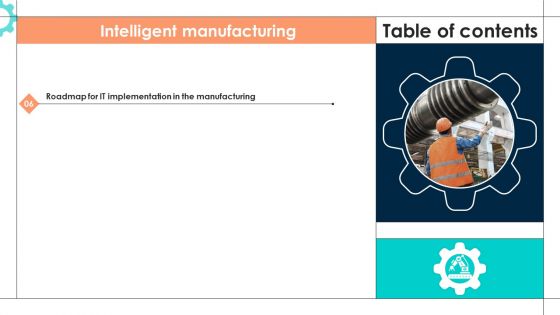 Intelligent Manufacturing Ppt PowerPoint Presentation Complete Deck With Slides