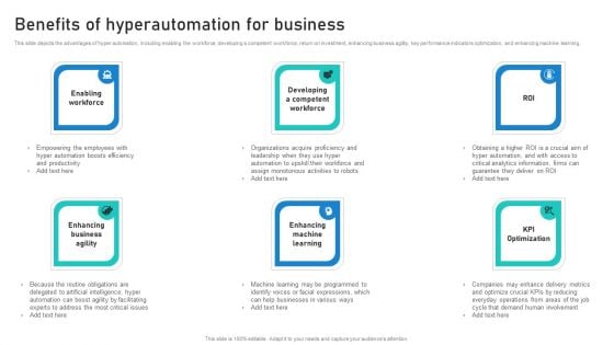 Intelligent Process Automation IPA Benefits Of Hyperautomation For Business Structure PDF