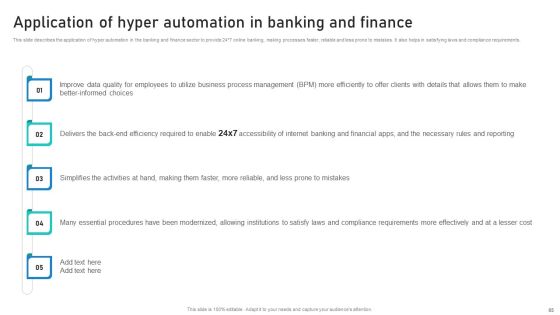 Intelligent Process Automation IPA Ppt PowerPoint Presentation Complete Deck With Slides Slide62
