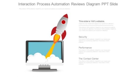 Interaction Process Automation Reviews Diagram Ppt Slide