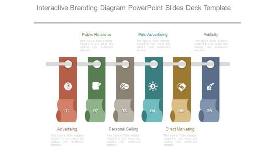 Interactive Branding Diagram Powerpoint Slides Deck Template