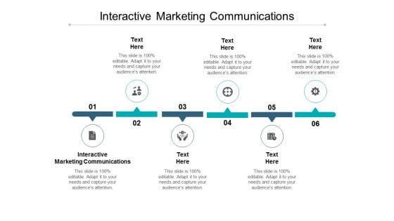 Interactive Marketing Communications Ppt PowerPoint Presentation Gallery Deck Cpb