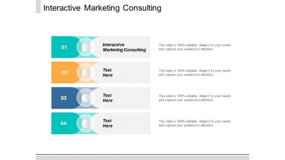 Interactive Marketing Consulting Ppt PowerPoint Presentation Gallery Graphics Download Cpb