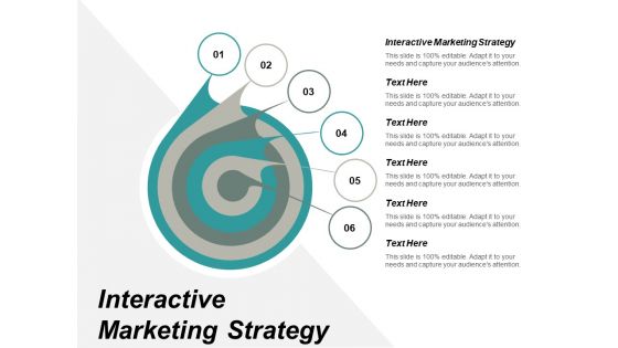 Interactive Marketing Strategy Ppt PowerPoint Presentation Professional Slide Portrait Cpb