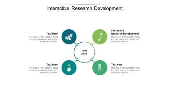 Interactive Research Development Ppt PowerPoint Presentation Gallery Shapes Cpb Pdf