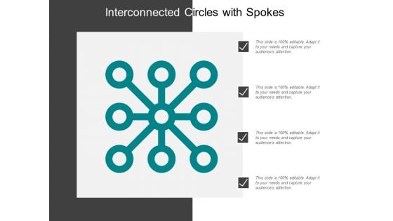 Interconnected Circles With Spokes Ppt PowerPoint Presentation Professional Show
