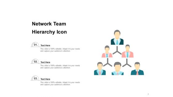 Interconnected Squad Team Connection Network Team Hierarchy Icon Ppt PowerPoint Presentation Complete Deck