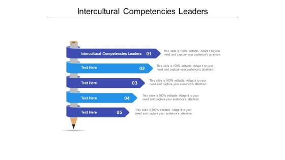 Intercultural Competencies Leaders Ppt PowerPoint Presentation Show Slide Portrait Cpb