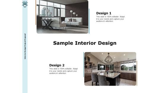 Interior Fitting Proposal Sample Interior Design Ppt Icon Slides PDF