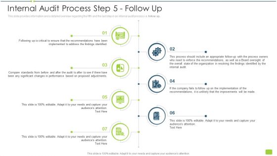 Internal Audit Process Step 5 Follow Up Ppt Professional Graphic Tips PDF Internal Audit Process Step 5 Follow Up Ppt Professional Graphic Tips PDF
