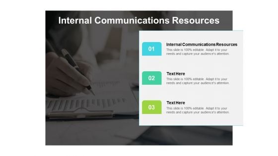 Internal Communications Resources Ppt PowerPoint Presentation Introduction Cpb