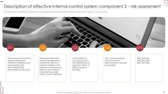 Internal Control Management Goals And Techniques Ppt PowerPoint Presentation Complete With Slides Slide19