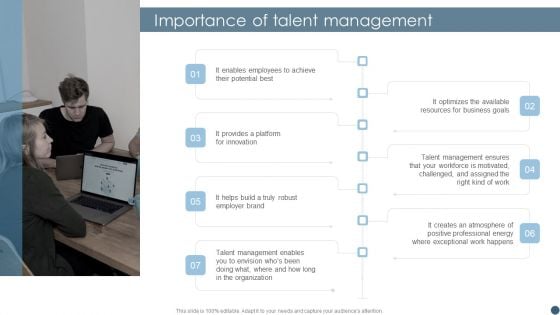 Internal Employee Growth And Development Handbook Importance Of Talent Management Guidelines PDF