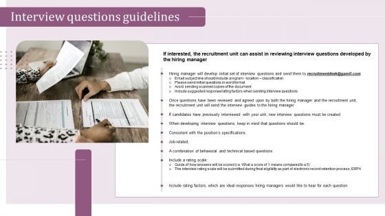 Internal Hiring Handbook Interview Questions Guidelines Ppt PowerPoint Presentation Gallery Infographic Template PDF Internal Hiring Handbook Interview Questions Guidelines Ppt PowerPoint Presentation Gallery Infographic Template PDF