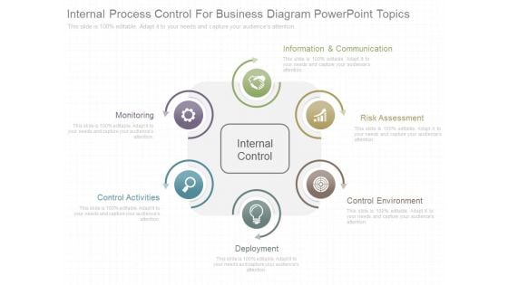 Internal Process Control For Business Diagram Powerpoint Topics