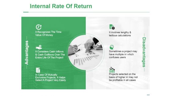 Internal Rate Of Return Ppt PowerPoint Presentation File Elements