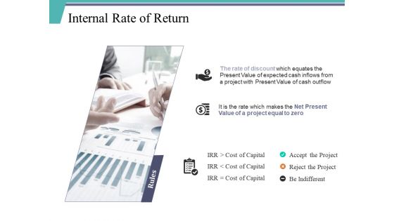 Internal Rate Of Return Template 1 Ppt PowerPoint Presentation Gallery Infographics