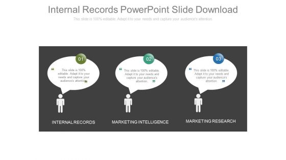 Internal Records Powerpoint Slide Download