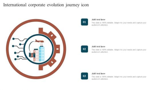 International Corporate Evolution Journey Icon Microsoft PDF