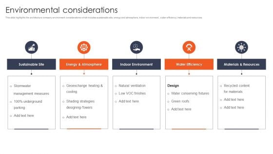International Design And Architecture Firm Environmental Considerations Download PDF International Design And Architecture Firm Environmental Considerations Download PDF