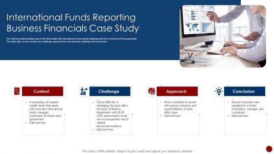 International Funds Reporting Business Financials Case Study Sample PDF International Funds Reporting Business Financials Case Study Sample PDF