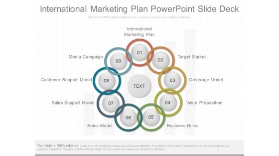 International Marketing Plan Powerpoint Slide Deck