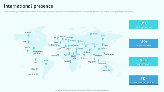 International Presence Health And Property Insurance Company Profile Guidelines PDF