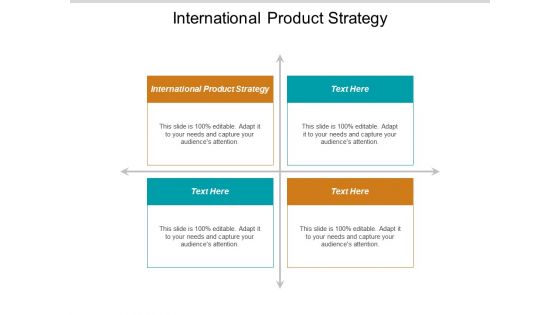 International Product Strategy Ppt PowerPoint Presentation Summary Background Cpb